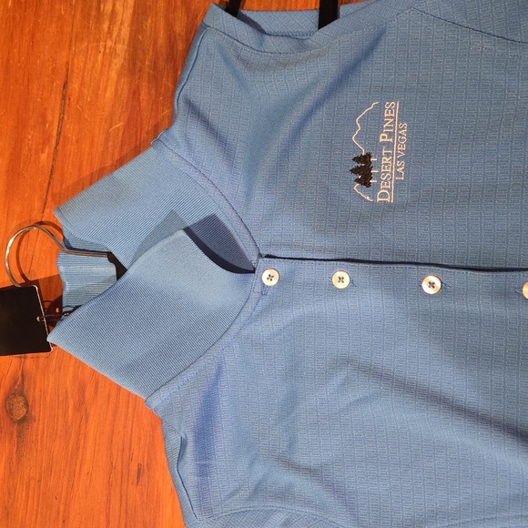 Adidas ClimaCool Sleeveless Golf Polo Desert Pines Las Vegas Ladies Medium - Picture 2 of 8